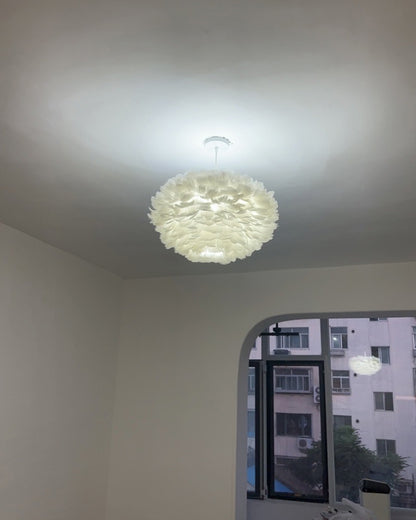 WOMO Feather Cloud Pendant Light-WM2217