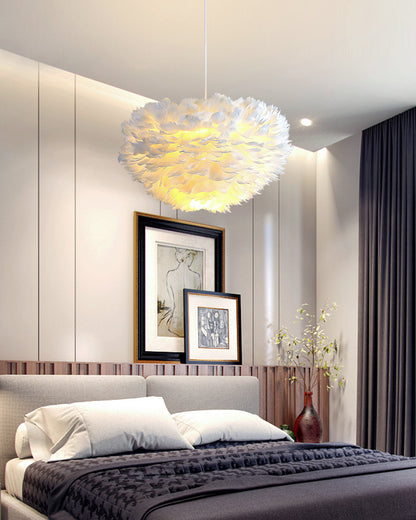 WOMO Feather Cloud Pendant Light-WM2217