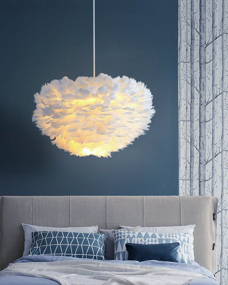 WOMO Feather Cloud Pendant Light-WM2217