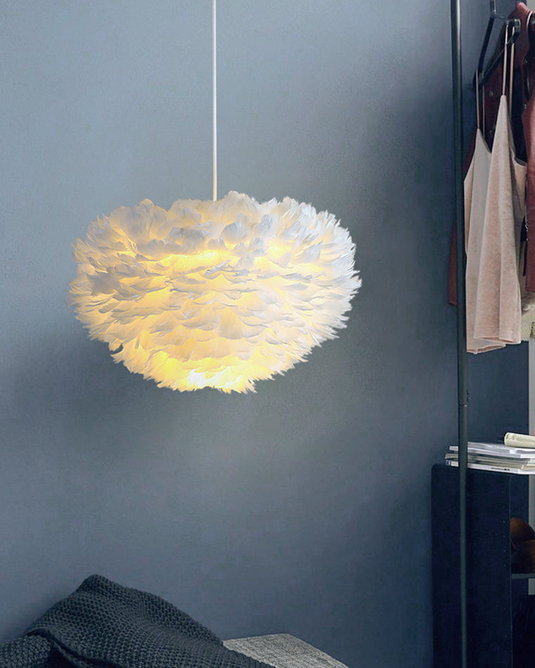 WOMO Feather Cloud Pendant Light-WM2217