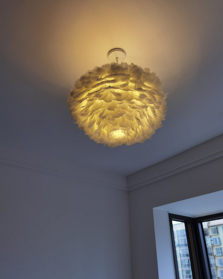 WOMO Feather Cloud Pendant Light-WM2217