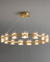 WOMO Modern Candle Round Chandelier-WM2218 thumbnail