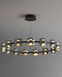 WOMO Modern Candle Round Chandelier-WM2218