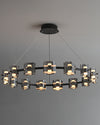 WOMO Modern Candle Round Chandelier-WM2218 thumbnail
