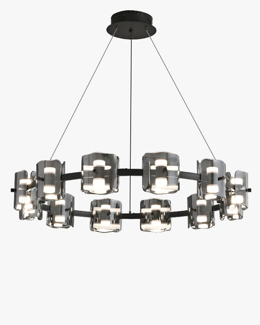 WOMO Modern Candle Round Chandelier-WM2218