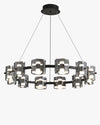 WOMO Modern Candle Round Chandelier-WM2218 thumbnail