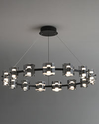 WOMO Modern Candle Round Chandelier-WM2218