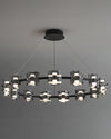 WOMO Modern Candle Round Chandelier-WM2218 thumbnail