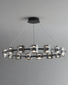 WOMO Modern Candle Round Chandelier-WM2218 thumbnail