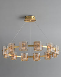 WOMO Modern Candle Round Chandelier-WM2218