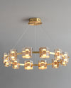 WOMO Modern Candle Round Chandelier-WM2218 thumbnail