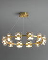 WOMO Modern Candle Round Chandelier-WM2218 thumbnail
