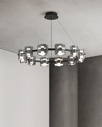 WOMO Modern Candle Round Chandelier-WM2218