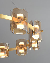 WOMO Modern Candle Round Chandelier-WM2218