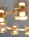 WOMO Modern Candle Round Chandelier-WM2218 thumbnail