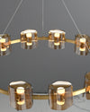WOMO Modern Candle Round Chandelier-WM2218 thumbnail