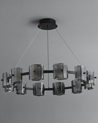 WOMO Modern Candle Round Chandelier-WM2218