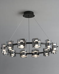 WOMO Modern Candle Round Chandelier-WM2218
