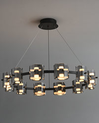 WOMO Modern Candle Round Chandelier-WM2218