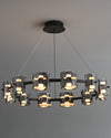 WOMO Modern Candle Round Chandelier-WM2218 thumbnail