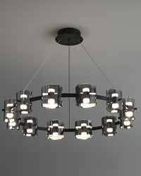 WOMO Modern Candle Round Chandelier-WM2218