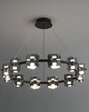 WOMO Modern Candle Round Chandelier-WM2218 thumbnail