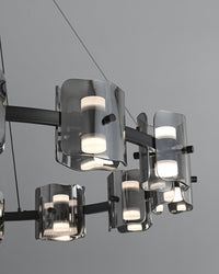 WOMO Modern Candle Round Chandelier-WM2218