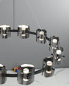 WOMO Modern Candle Round Chandelier-WM2218 thumbnail