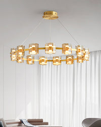 WOMO Modern Candle Round Chandelier-WM2218