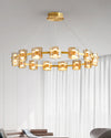WOMO Modern Candle Round Chandelier-WM2218 thumbnail