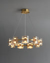 WOMO Modern Candle Round Chandelier-WM2218 thumbnail