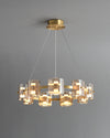 WOMO Modern Candle Round Chandelier-WM2218 thumbnail