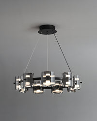 WOMO Modern Candle Round Chandelier-WM2218