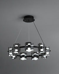 WOMO Modern Candle Round Chandelier-WM2218