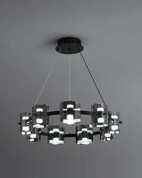 WOMO Circular Glass Chandelier-WM2218