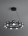 WOMO Modern Candle Round Chandelier-WM2218 thumbnail