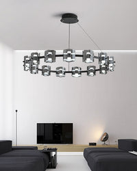 WOMO Modern Candle Round Chandelier-WM2218