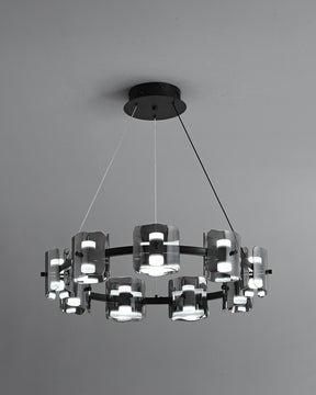 WOMO Circular Glass Chandelier-WM2218