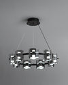 WOMO Modern Candle Round Chandelier-WM2218 thumbnail