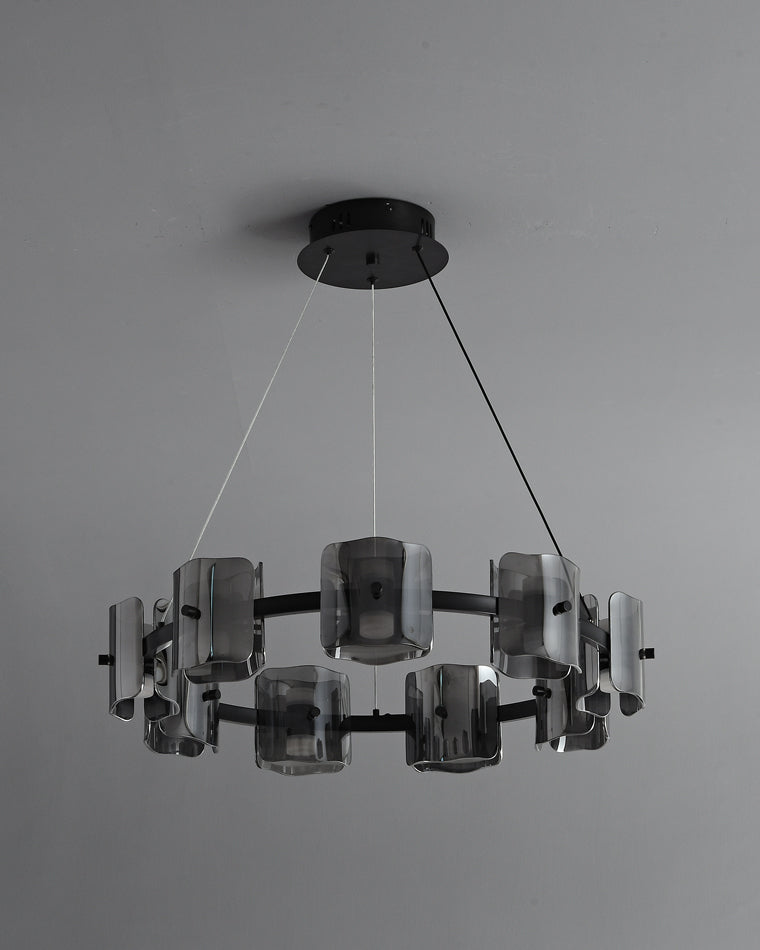 WOMO Circular Glass Chandelier-WM2218