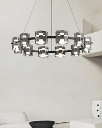 WOMO Modern Candle Round Chandelier-WM2218
