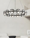 WOMO Modern Candle Round Chandelier-WM2218 thumbnail