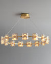 WOMO Modern Candle Round Chandelier-WM2218 thumbnail