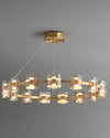 WOMO Modern Candle Round Chandelier-WM2218 thumbnail