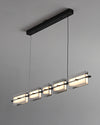 WOMO Amber/Smoked Glass Linear Chandelier-WM2221 thumbnail