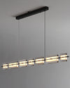 WOMO Amber/Smoked Glass Linear Chandelier-WM2221 thumbnail