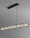 WOMO Amber/Smoked Glass Linear Chandelier-WM2221 thumbnail