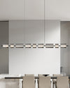 WOMO Amber/Smoked Glass Linear Chandelier-WM2221 thumbnail