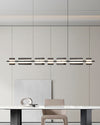 WOMO Amber/Smoked Glass Linear Chandelier-WM2221 thumbnail