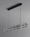 WOMO Amber/Smoked Glass Linear Chandelier-WM2221 thumbnail